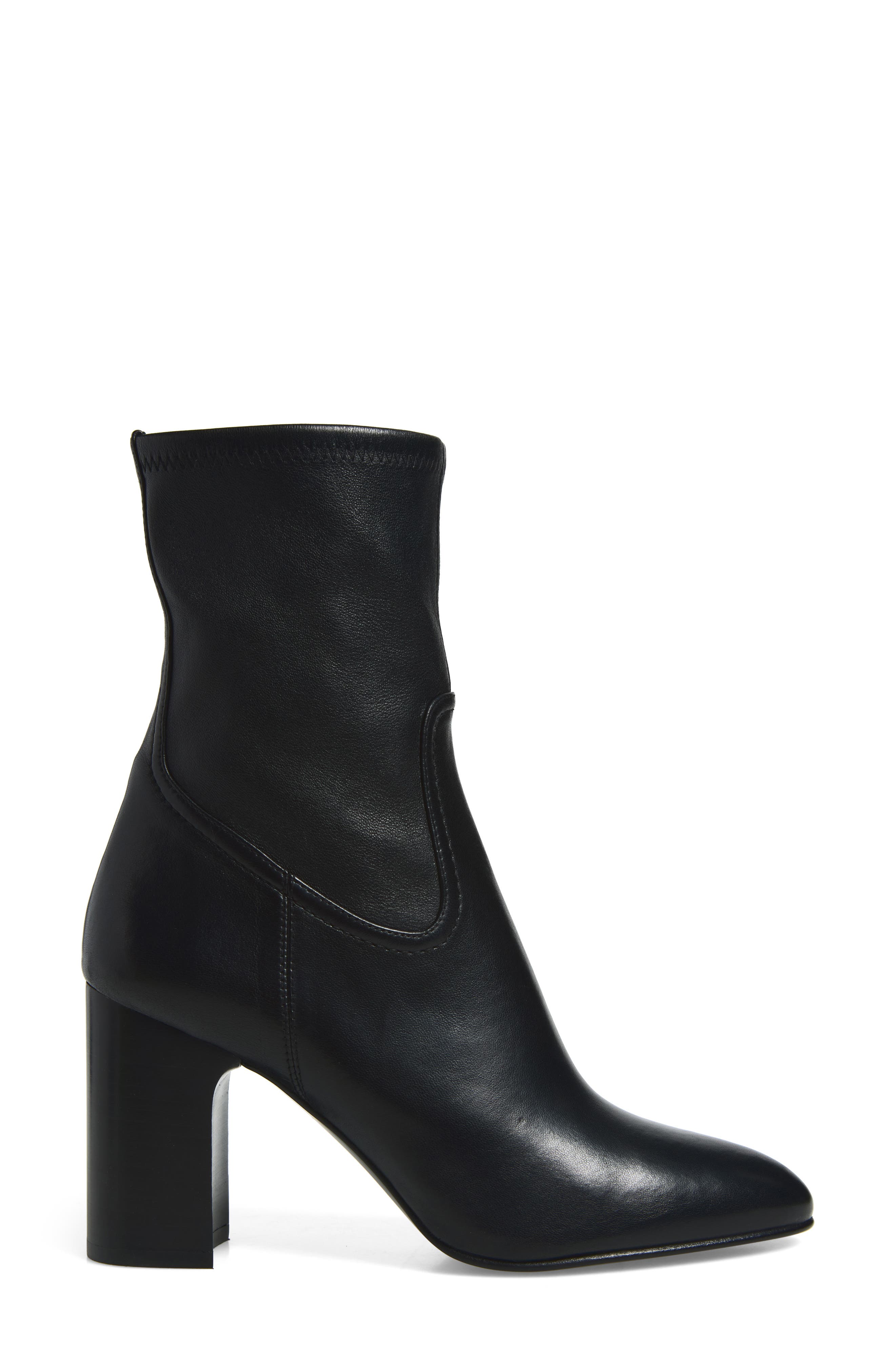 Mulberry Bootie, Alternate, color, BLACK