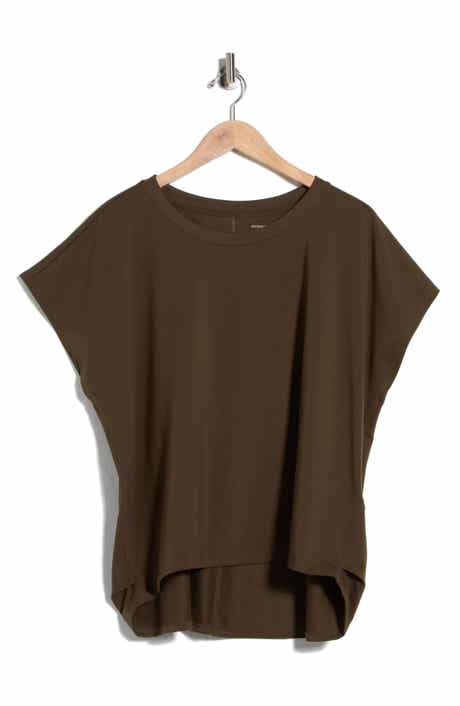 Eileen Fisher Crewneck Short Sleeve Box Top