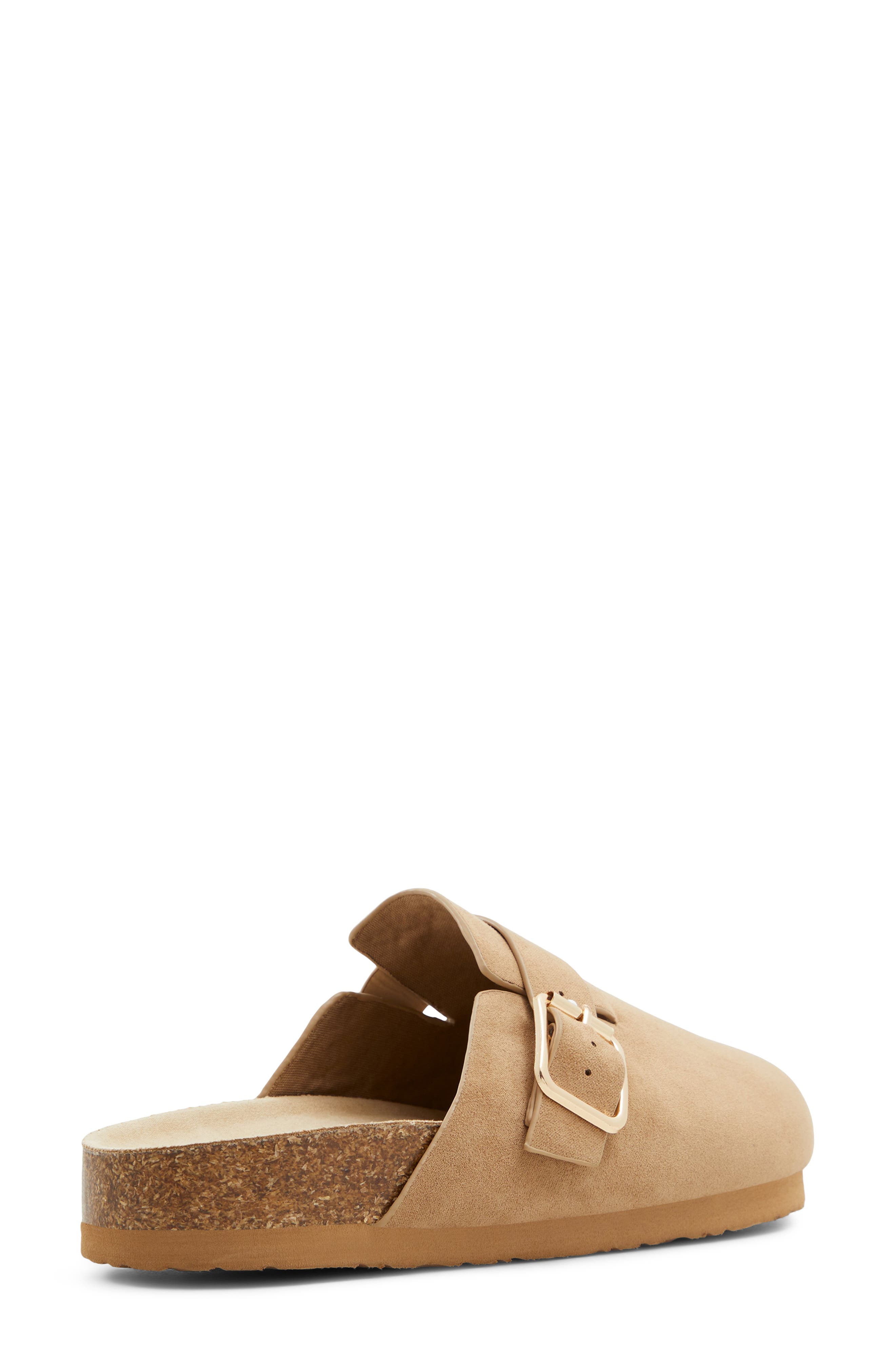Calli Faux Leather Clog, Alternate, color, MEDIUM BEIGE