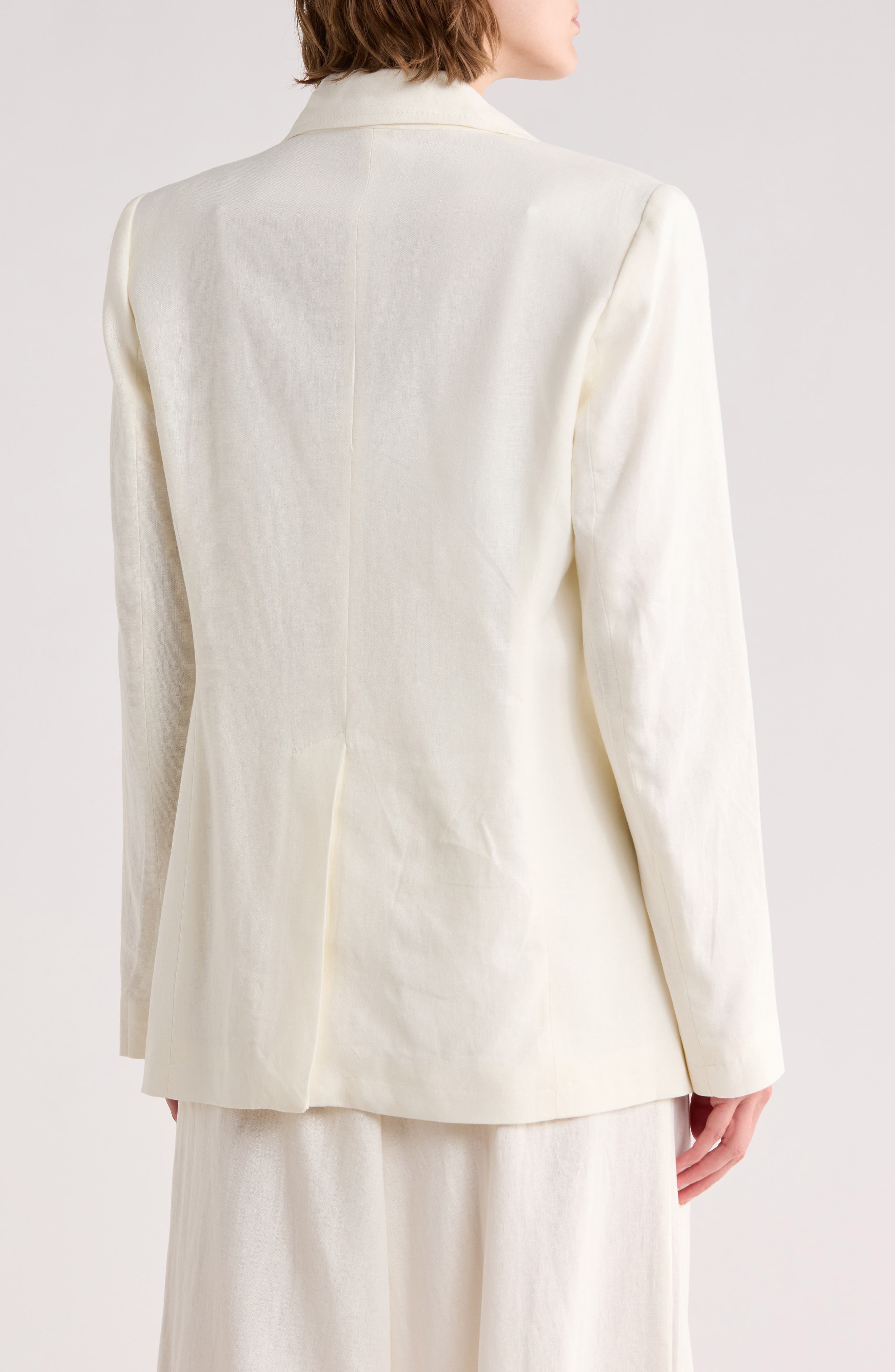 Linen Blend Blazer - image 2