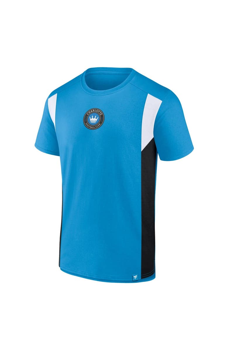 FANATICS Men's Fanatics Blue Charlotte FC Golden Goal T-Shirt, Alternate, color, 
