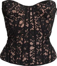 HOUSE OF CB Solaine Lace Corset Top