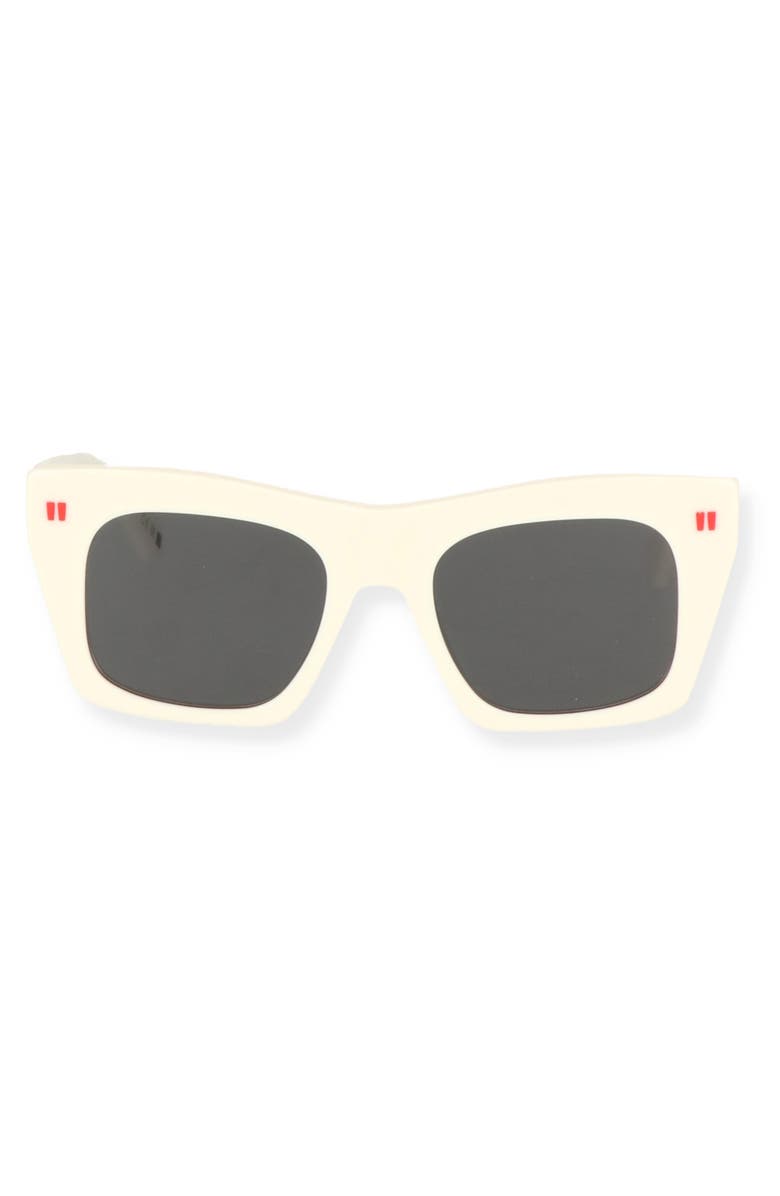 Off-White 51mm Selma Square Sunglasses, Alternate, color, 