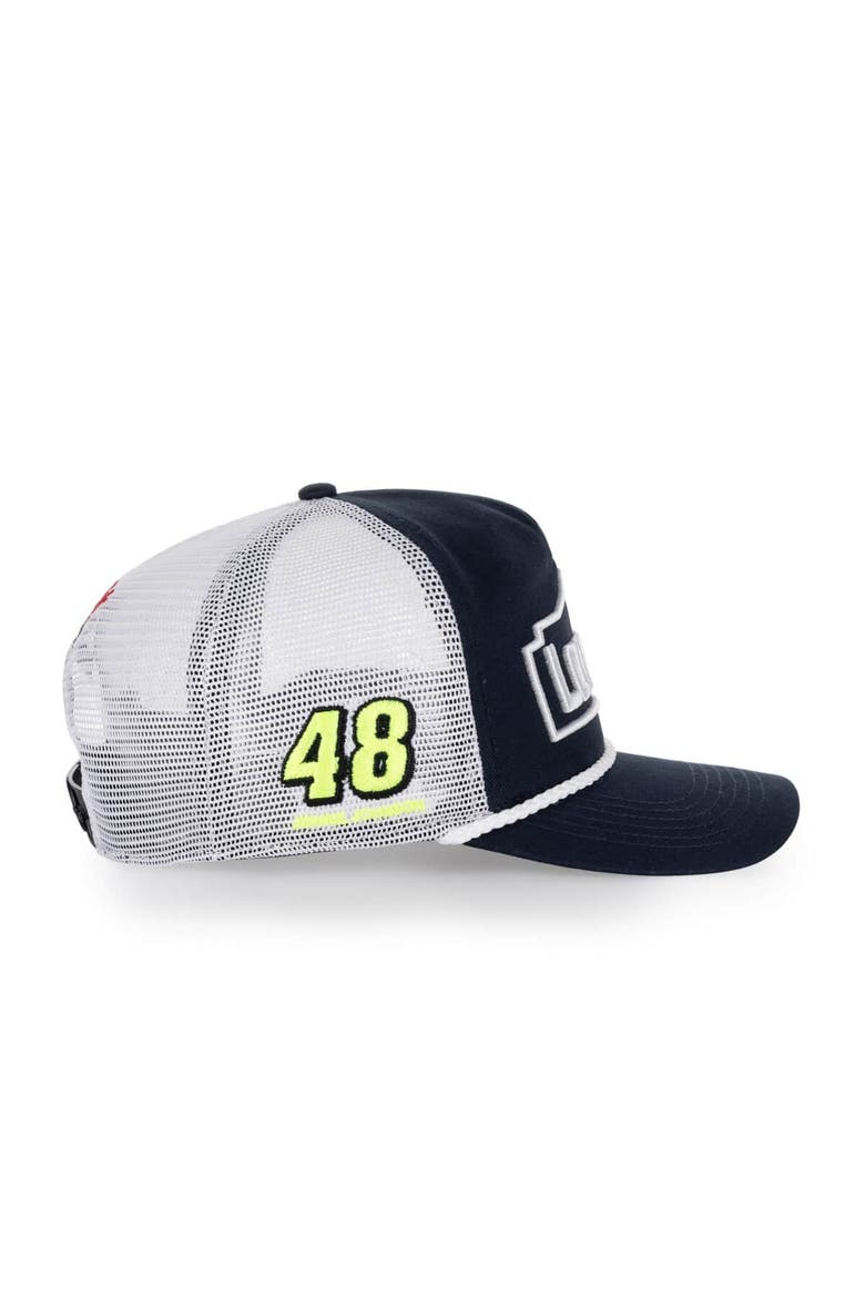 Men's '47 Jimmie Johnson Navy NASCAR Legendary Triple Hit Rope Hitch Adjustable Hat, Alternate, color, Navy