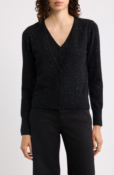 Heather V-Neck Cashmere Sweater