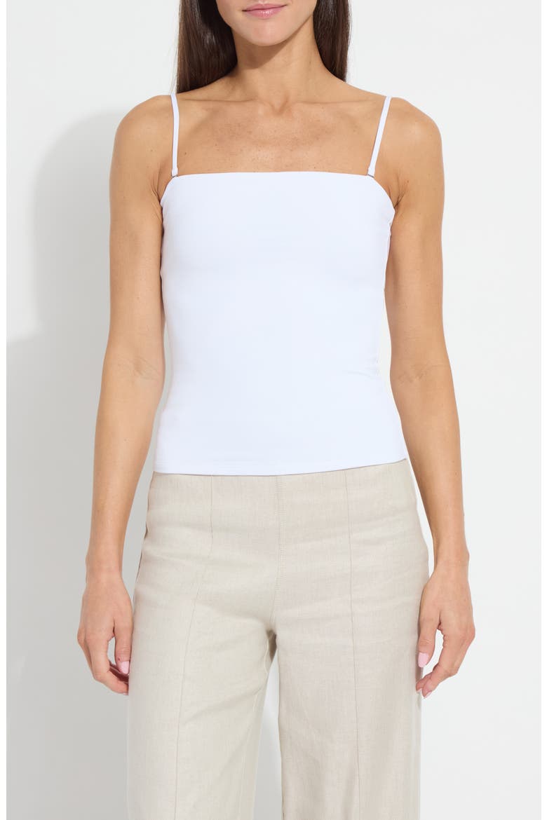 Paolina Bandeau Top, Alternate, color, WHITE