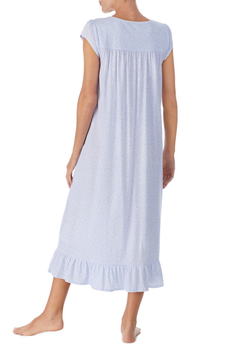 Eileen West Cap Sleeve Cotton Jersey Nightgown, Alternate, color, 