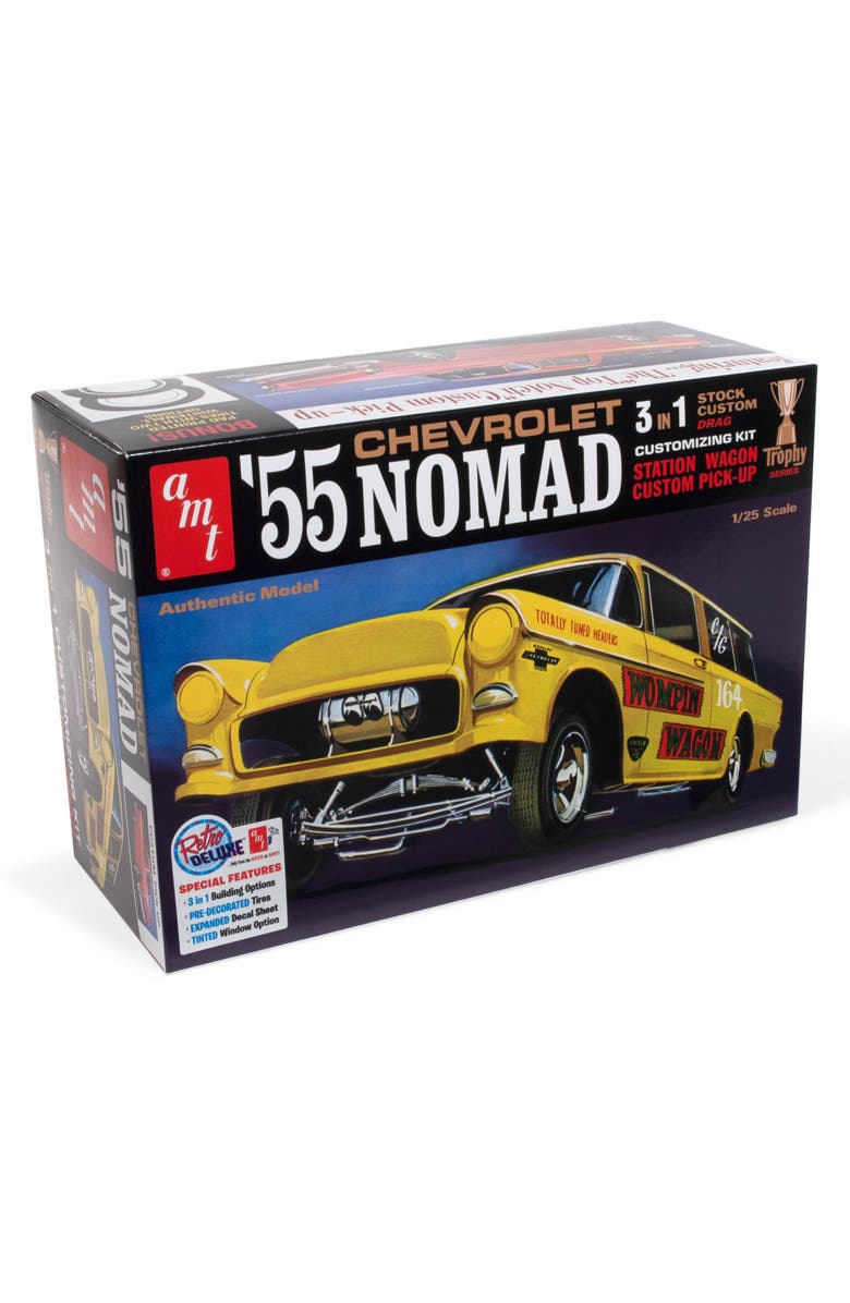AMT 1955 Chevy Nomad Model Kit, Main, color, Multicolored