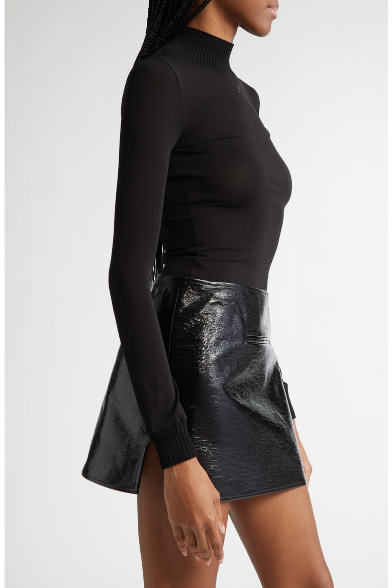 Re-Edition Second Skin Top, Alternate, color, BLACK