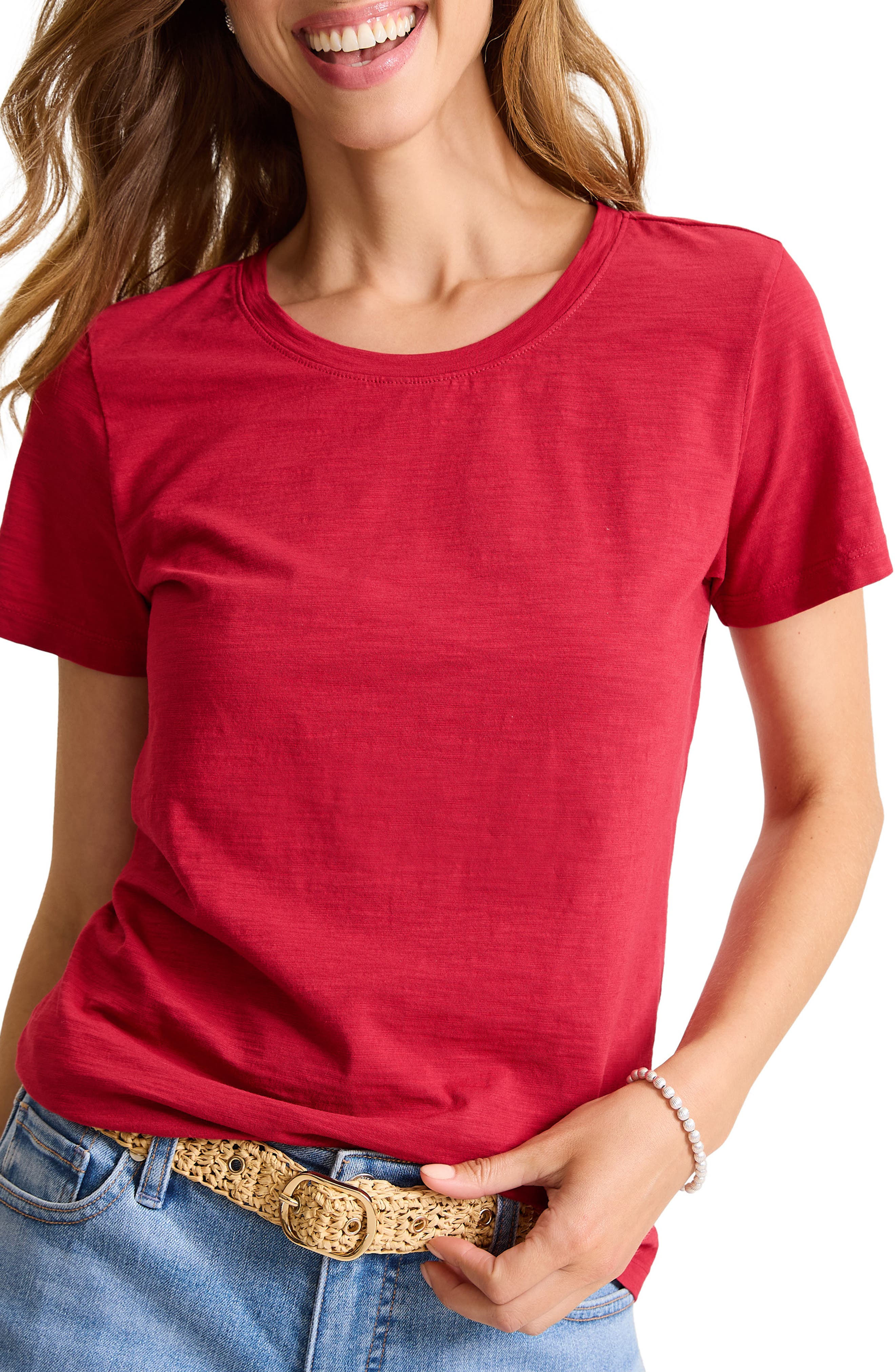 Indigo Palms Cotton T-Shirt - image 3