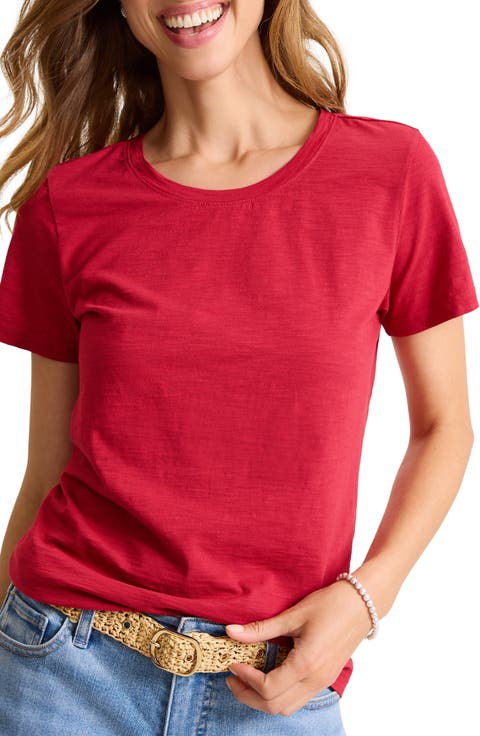 Indigo Palms Cotton T-Shirt