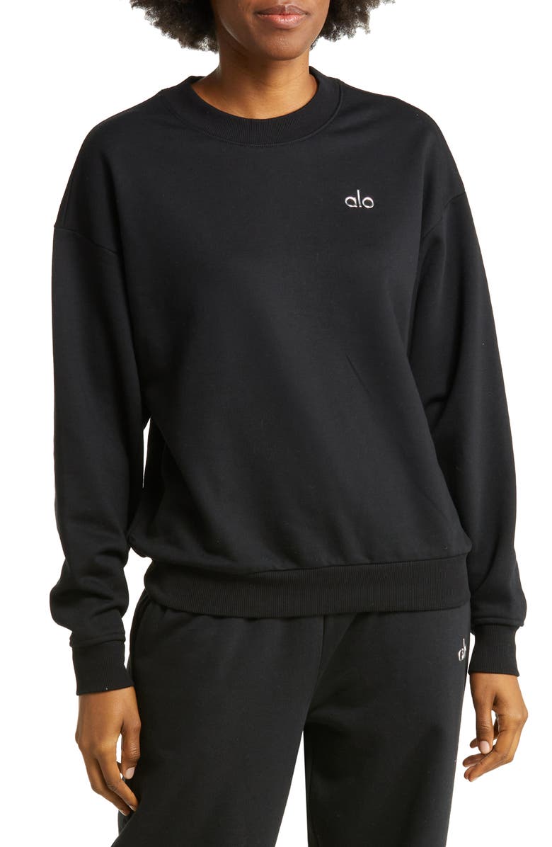 Alo Accolade Crewneck Sweatshirt, Main, color, 