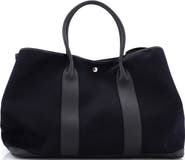 Pre-Owned Hermes Garden Party Tote Toile and Leather 49