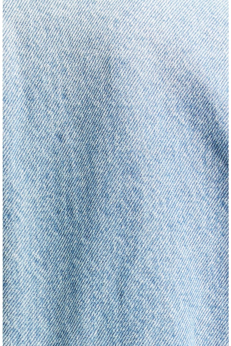 Crystal Embellished Denim Minidress, Alternate, color, BLUE MOON