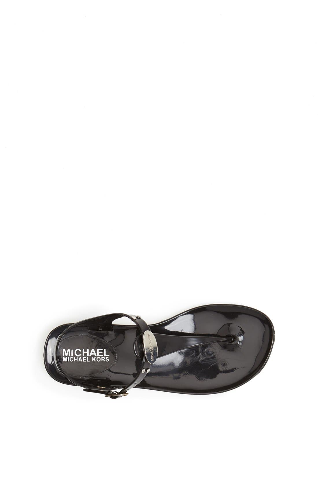 MICHAEL Michael Kors 'Hailey' Jelly Sandal, Alternate, color, 