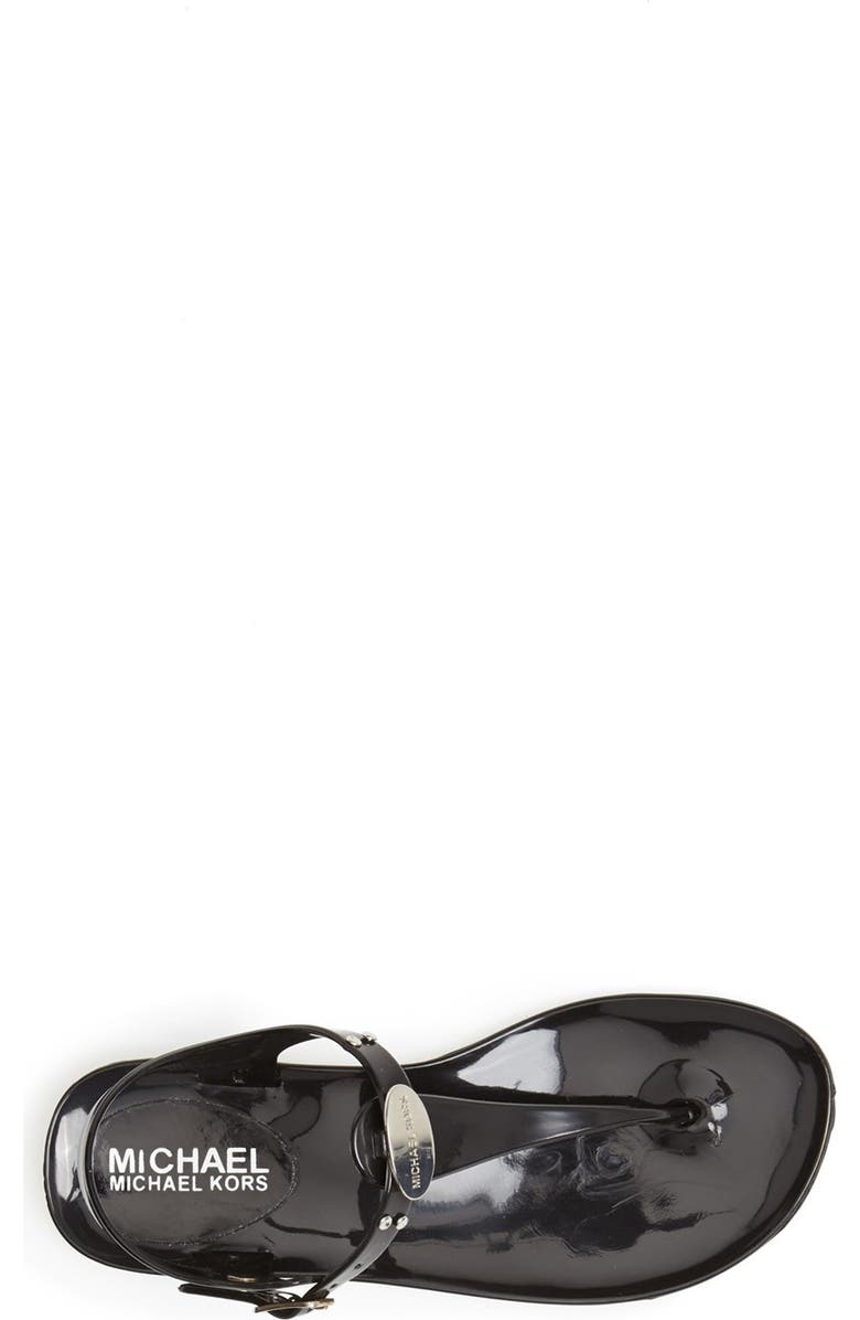 MICHAEL Michael Kors 'Hailey' Jelly Sandal, Alternate, color,