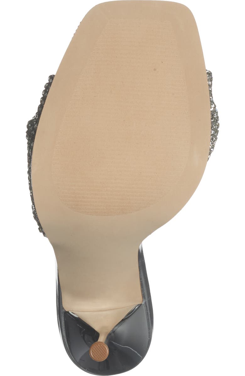 Steve Madden MVP Rhinestone Twist Stiletto Sandal, Alternate, color,