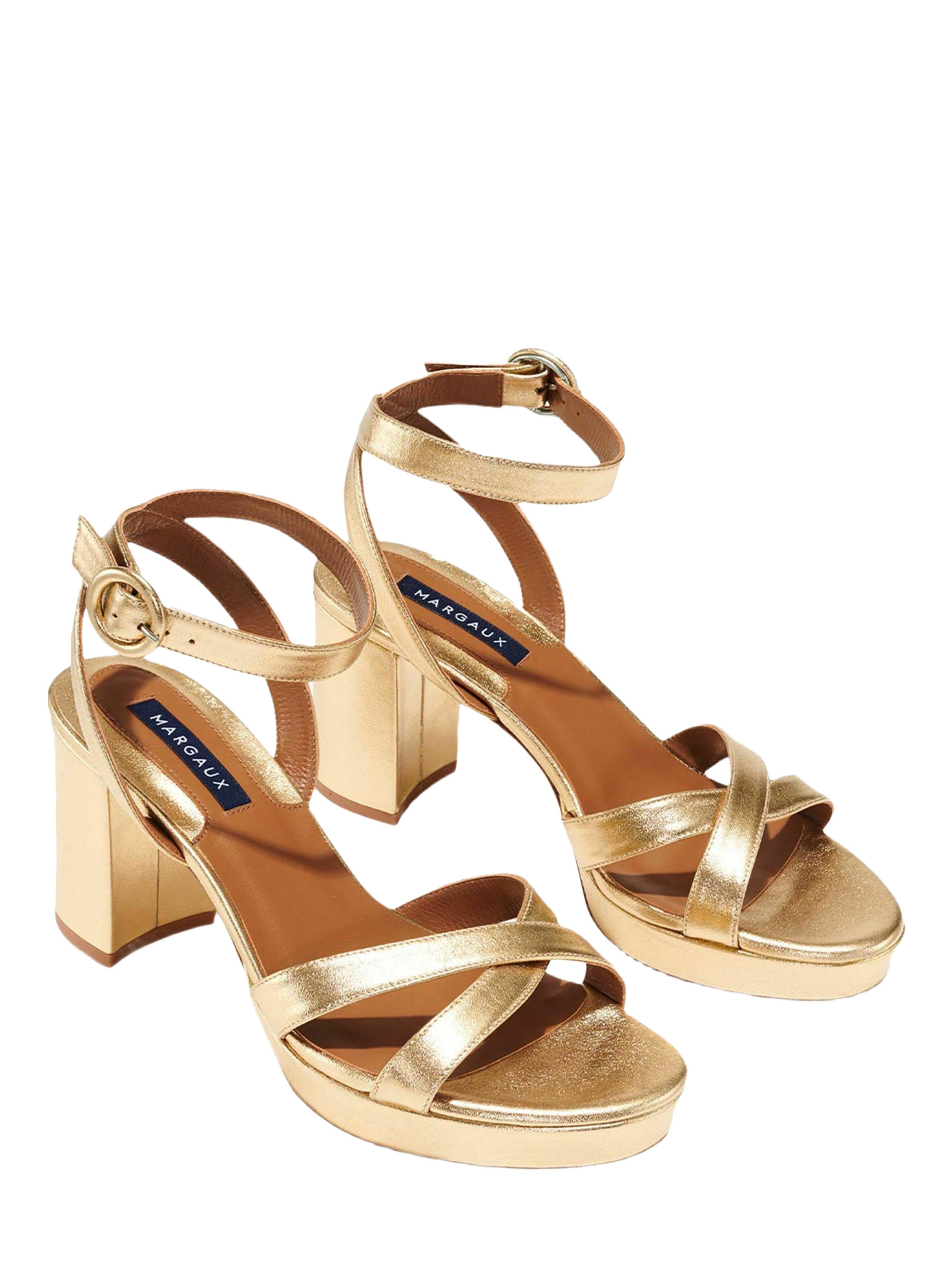 MARGAUX The Platform Sandal, Alternate, color, Gold
