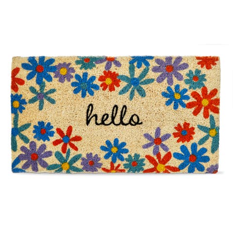 Hello Daisy Coir Mat Multi Coir Everyday