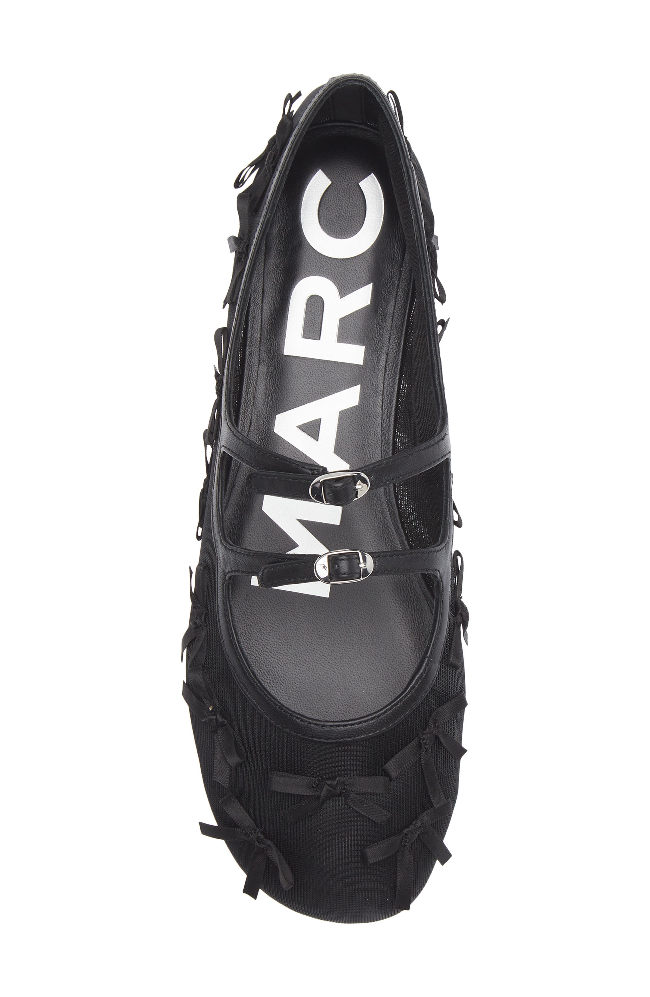 Marc Jacobs The Kiki Ballerina Flat, Alternate, color, Black