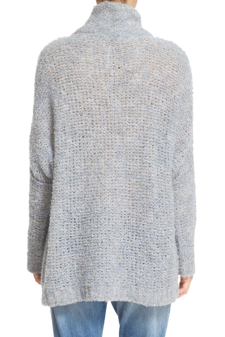 'She's All That' Knit Turtleneck Sweater, Alternate, color, BLUE