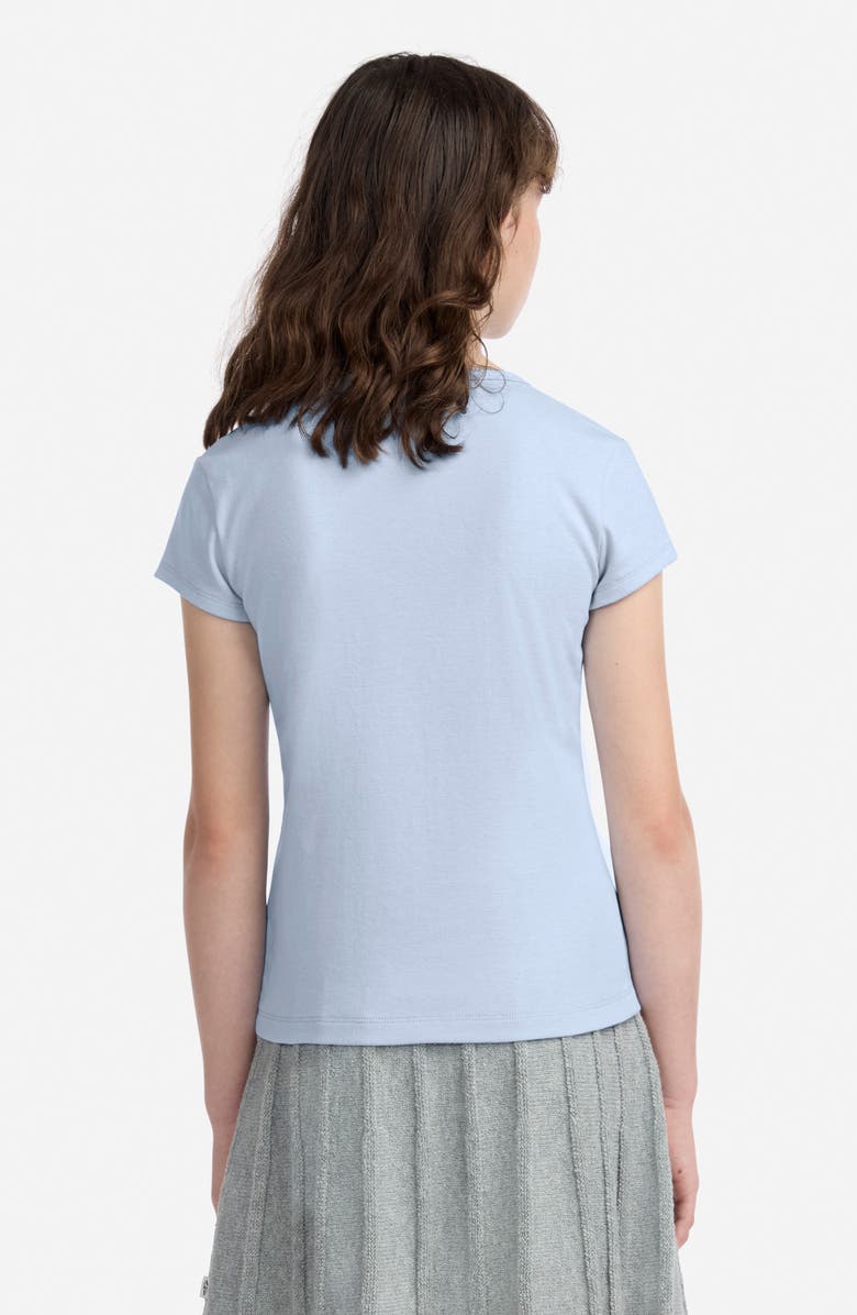 abercrombie kids Kids' Rose Logo Graphic T-Shirt, Alternate, color, Windsurfer