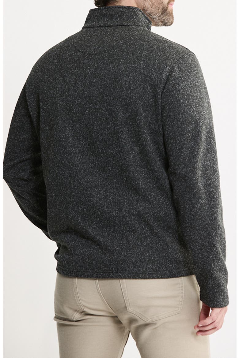 Stretch Sweater Fleece Quarter Zip Pullover, Alternate, color, CHARCOAL FLEECE