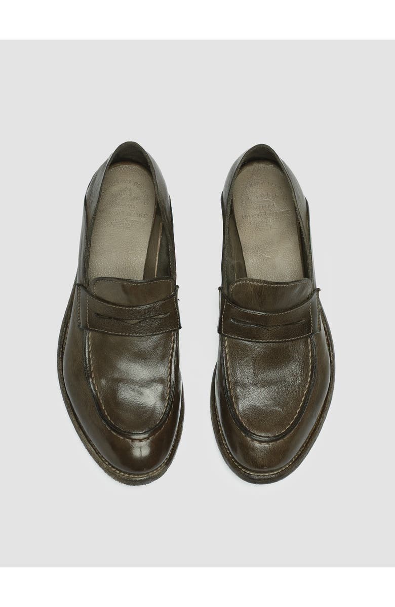 Officine Creative Lexikon 516 Leather Penny Loafers, Alternate, color, Taupe