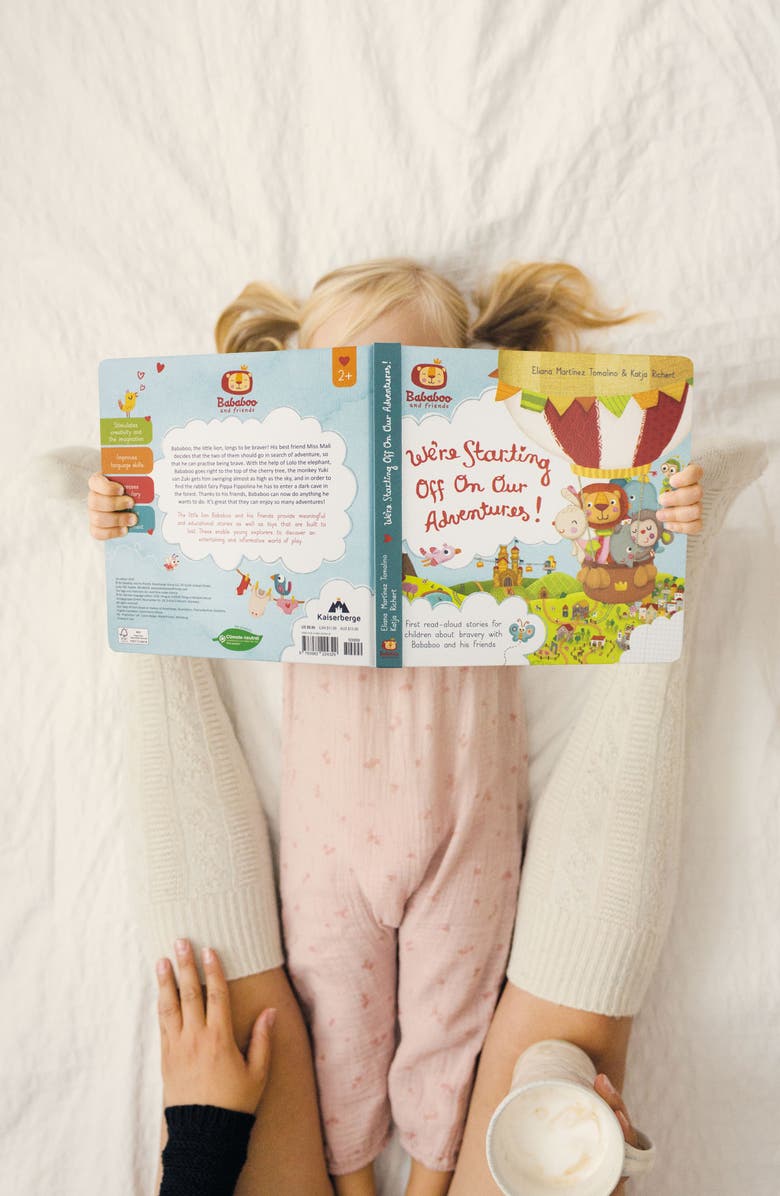 Bababoo and friends<sup>®</sup> Pippa Bunny Adventures Book & Plush Set, Alternate, color, Multi / Red