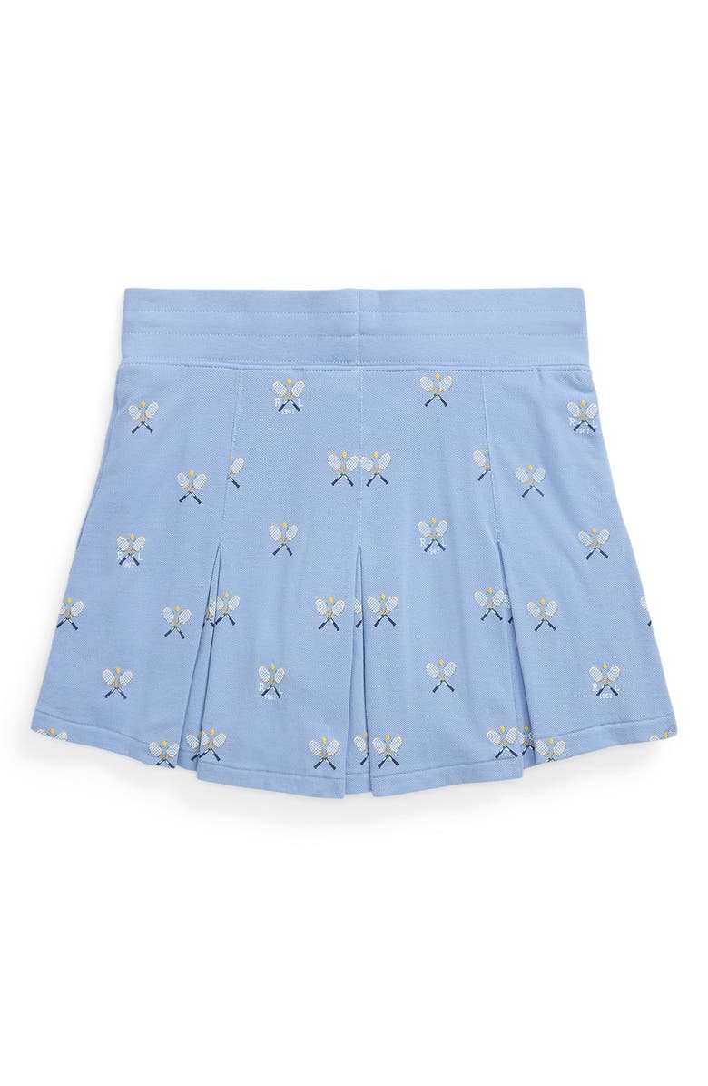Polo Ralph Lauren Kid's Pleated Print Skort, Alternate, color,