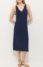 Alex Mill Flora Polka Dot Midi Dress