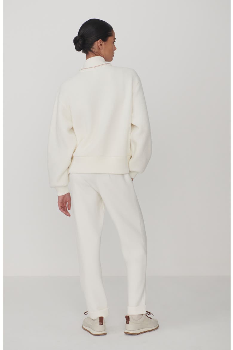 Klaudia Fleece Jacket, Alternate, color, EGRET