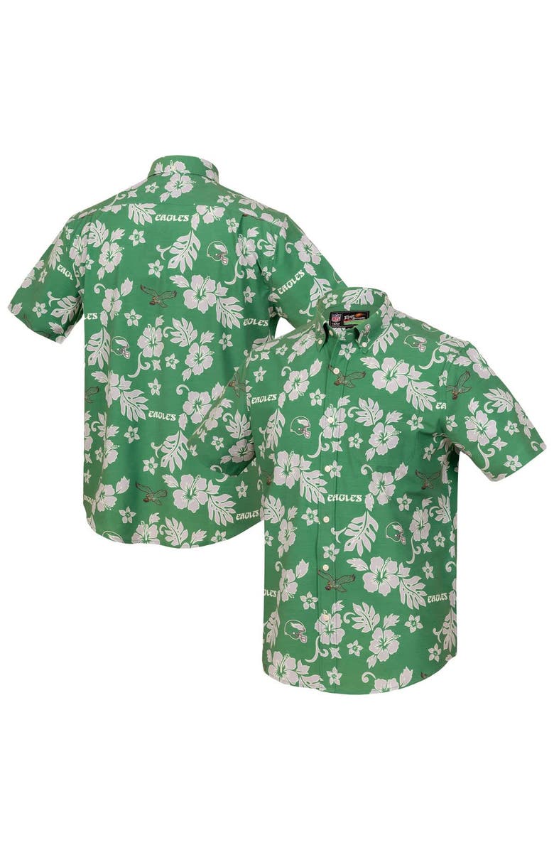 Reyn Spooner Men's Reyn Spooner Kelly Green Philadelphia Eagles Kekai Performance Button-Down Top, Main, color, Kelly Green