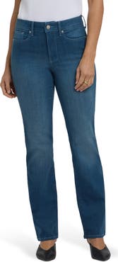NYDJ Marilyn High Waist Straight Leg Jeans