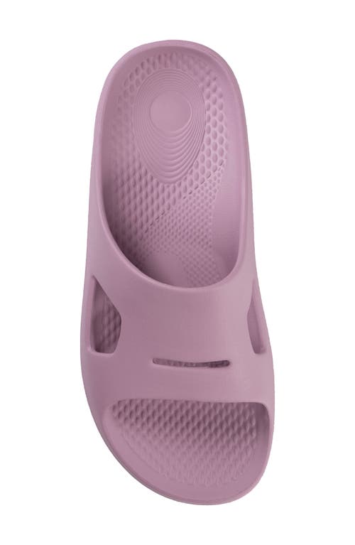 Revitalign Fusion Strive Slide Sandal In Purple