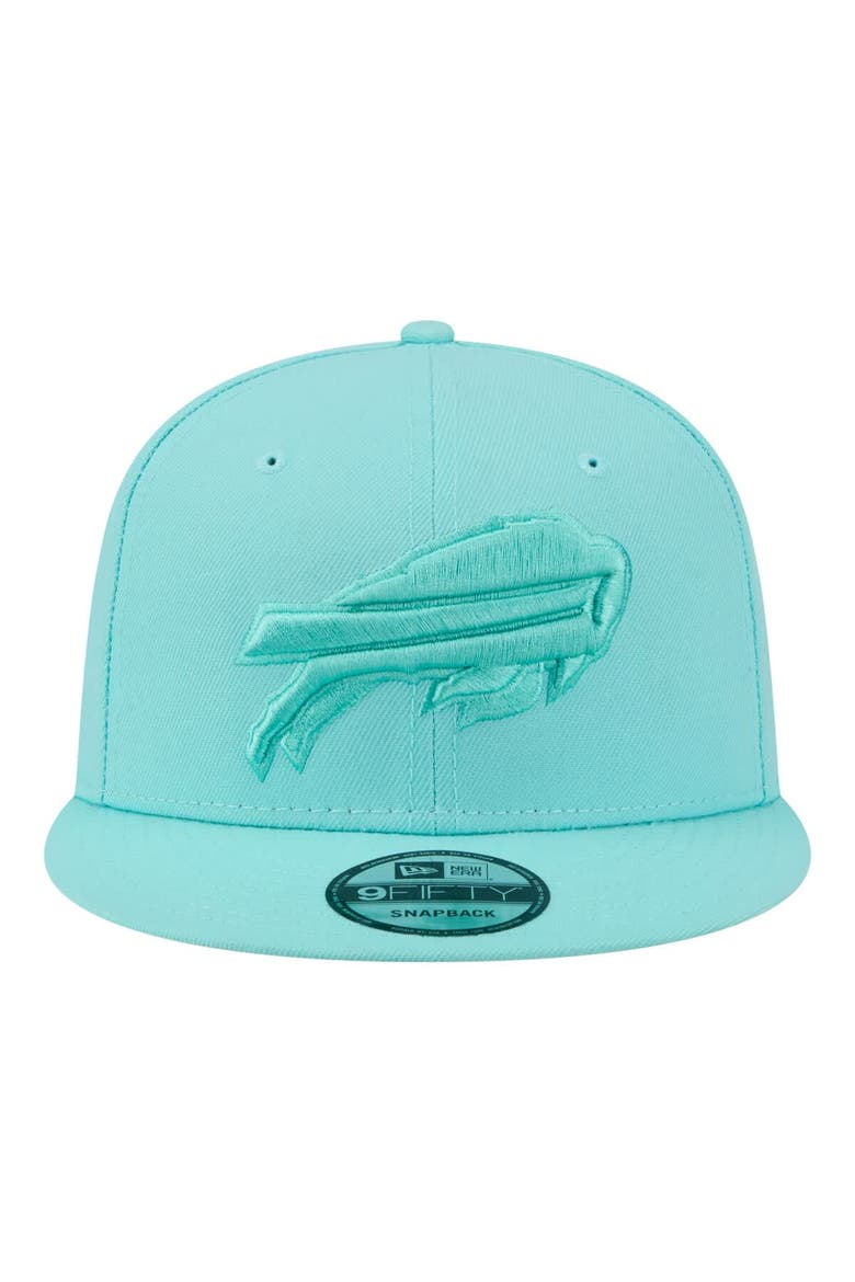 Men's New Era  Turquoise Buffalo Bills Colorpack 9FIFTY Snapback Hat, Alternate, color, Turquoise