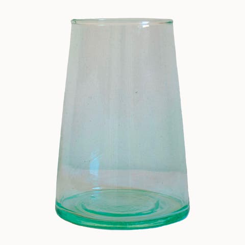 Moroccan Handcrafted Glass Vase