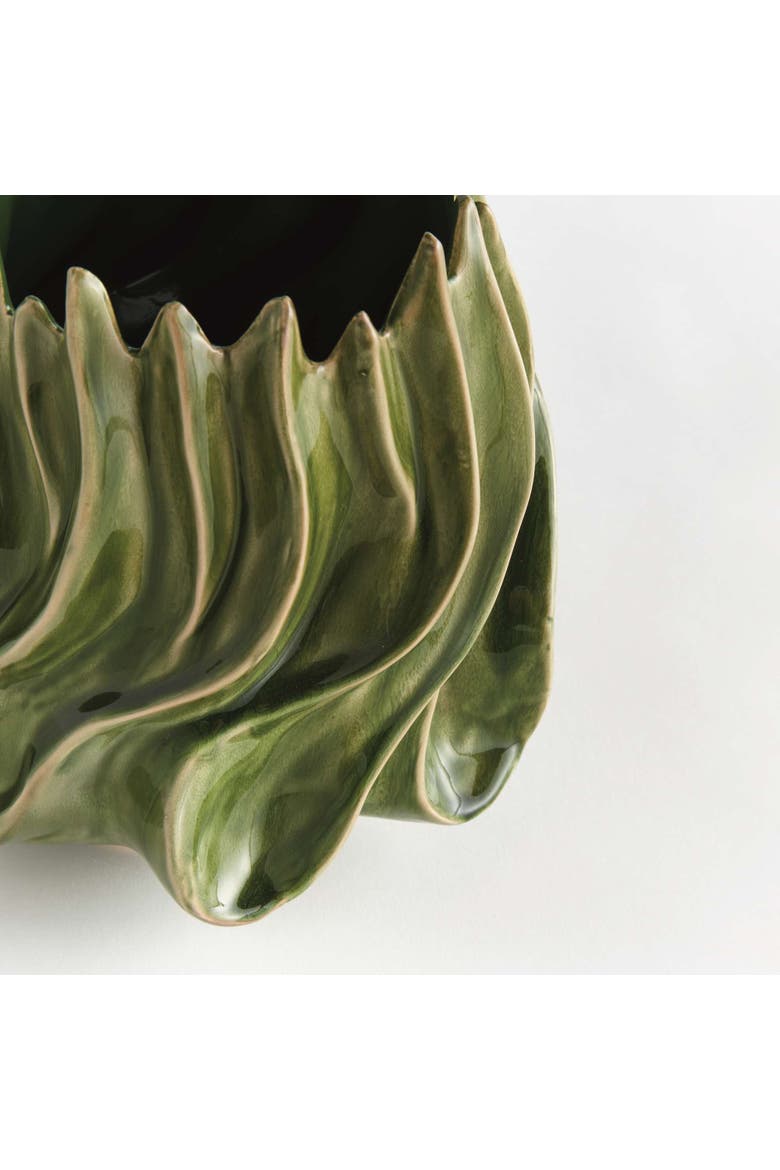Callista Vase, Alternate, color, Green
