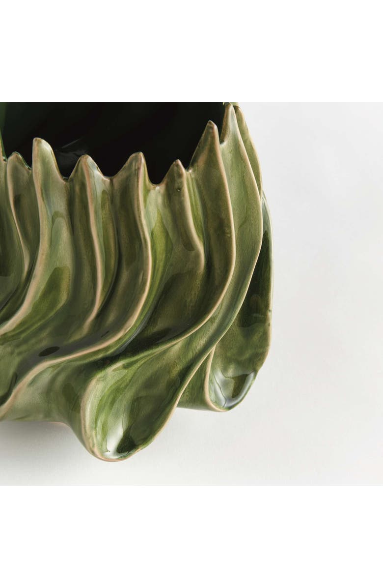 Napa Home & Garden Callista Vase, Alternate, color, Green