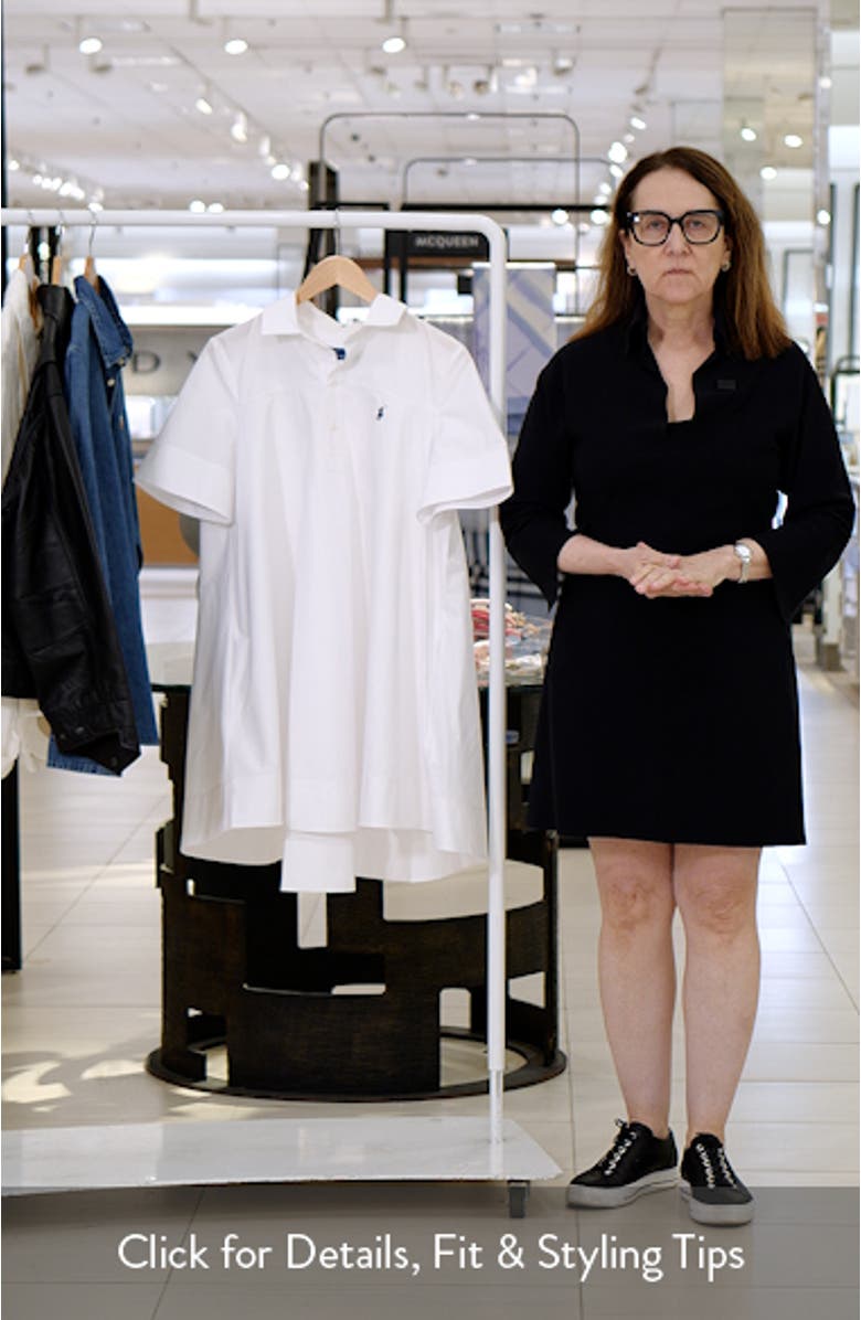 A-Line Cotton Shirtdress, sales video thumbnail