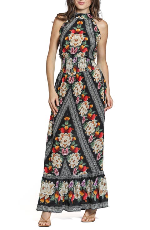 Halter Neck Maxi Dress