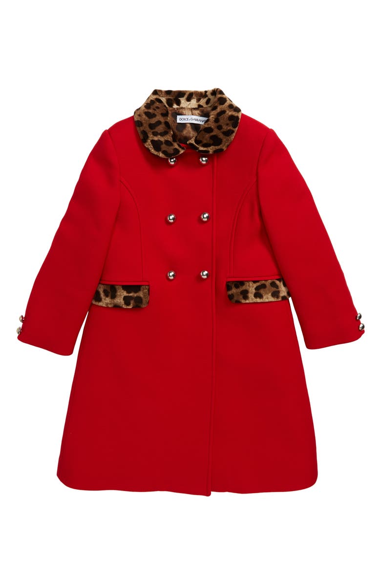 Dolce&Gabbana Cappotto Coat, Main, color, 