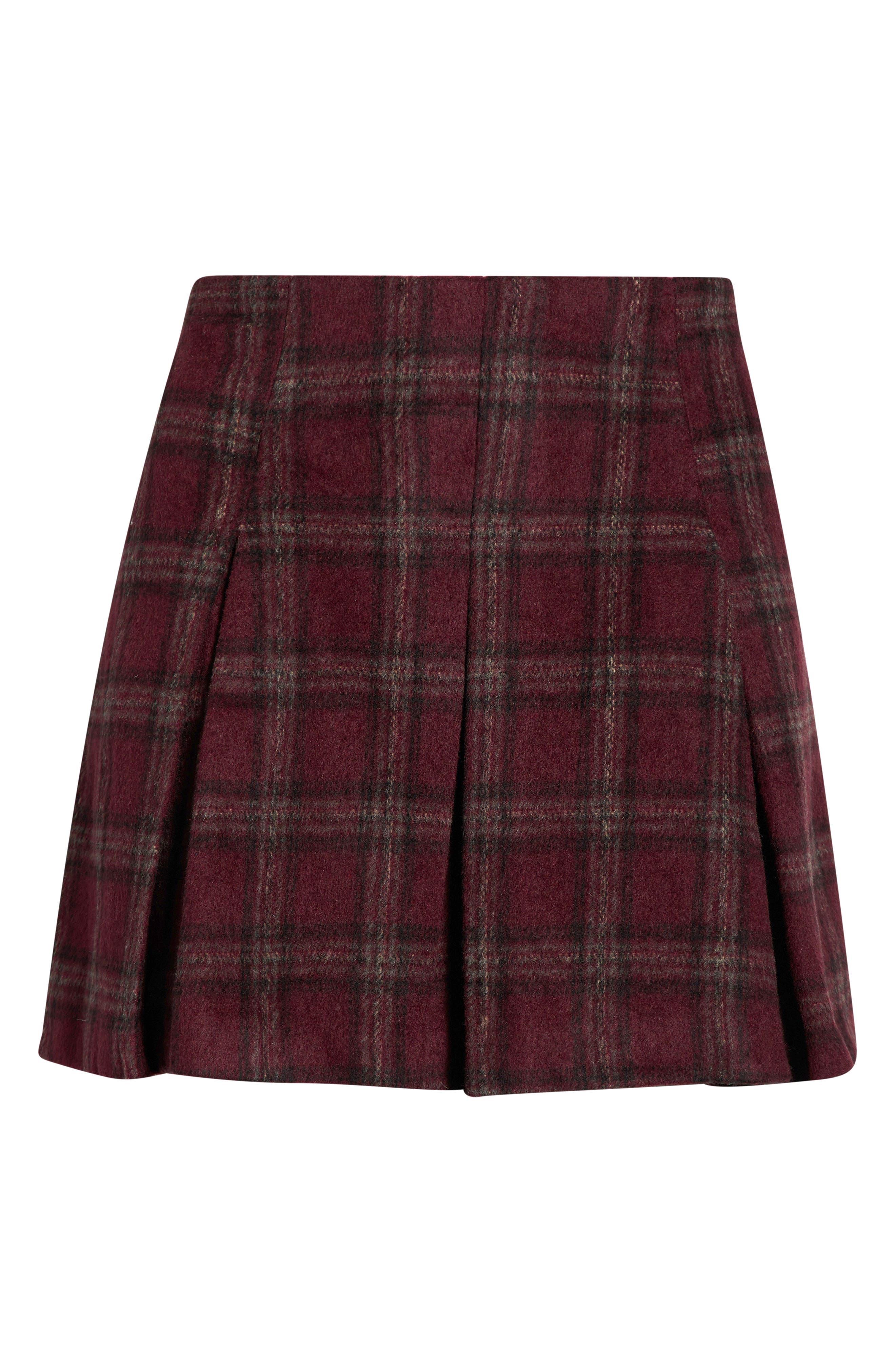 selected RED PLAID