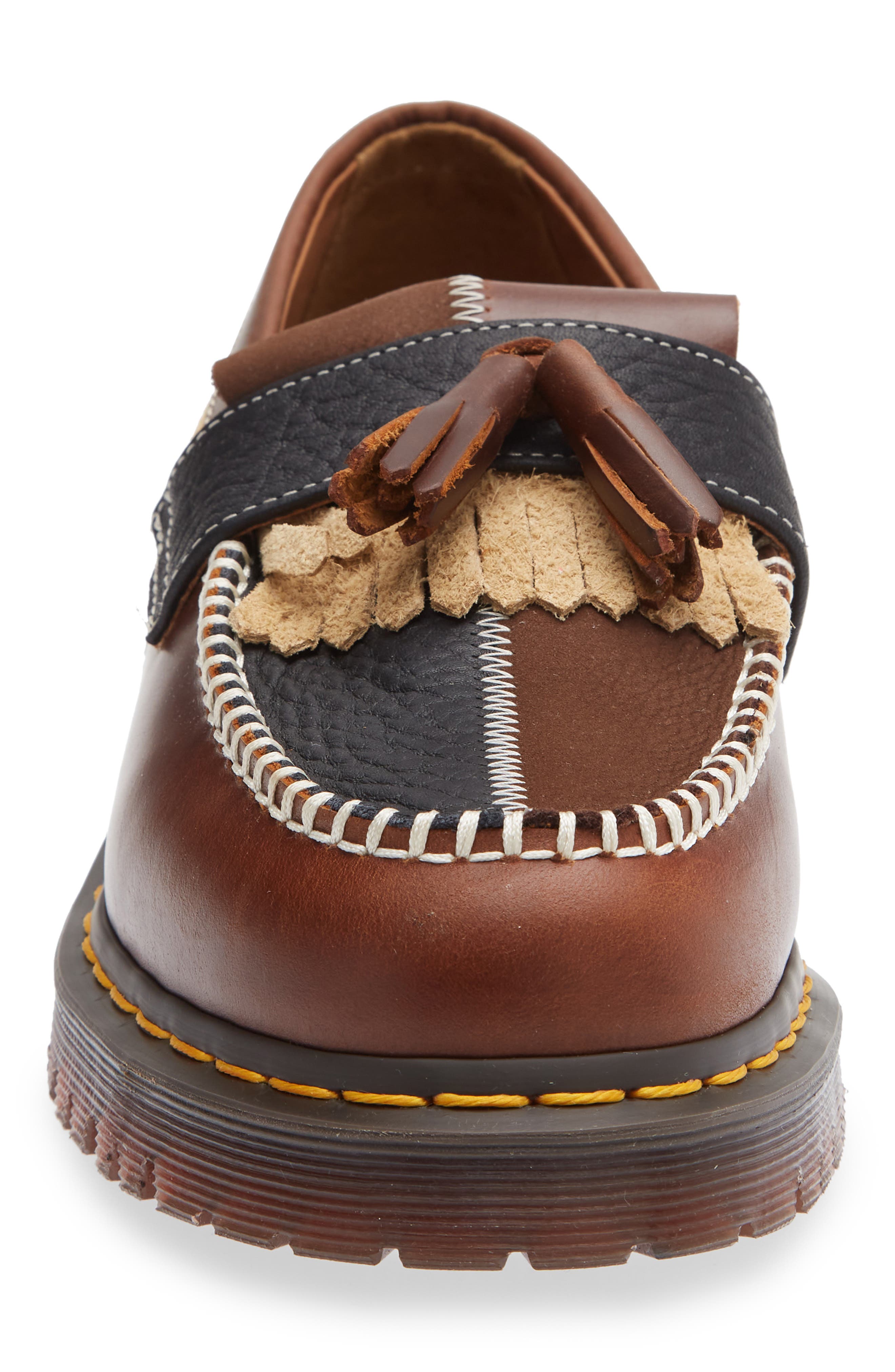 Adrian Tassel Loafer, Alternate, color, BUTTERSCOTCH DARK BROWN