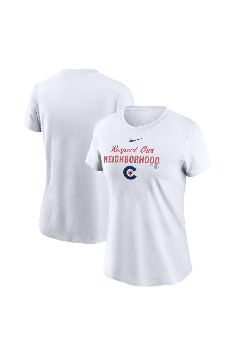Nike Women's Nike White Chicago Cubs City Connect T-Shirt, Main, color,