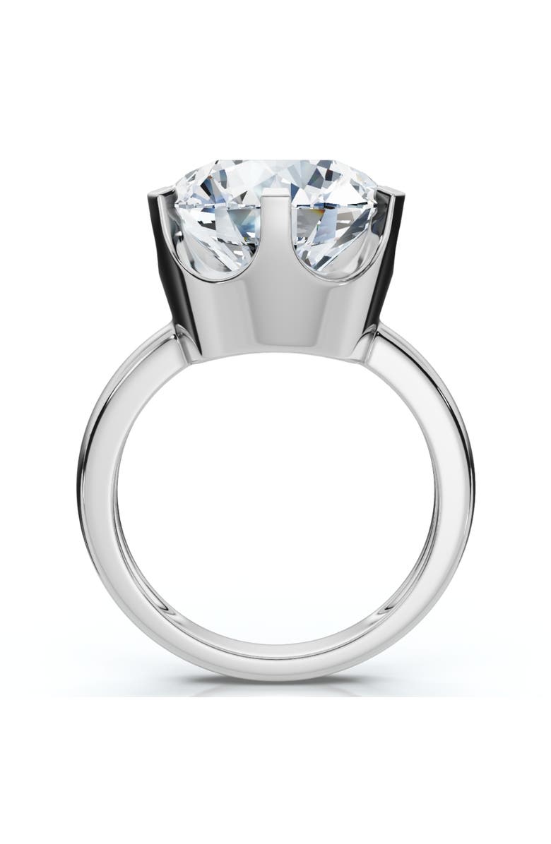 Bliss Diamond Certfied 6Ct Diamond Engagement Ring Solitaire 14k Gold Lab Grown, Alternate, color, 14K White Gold