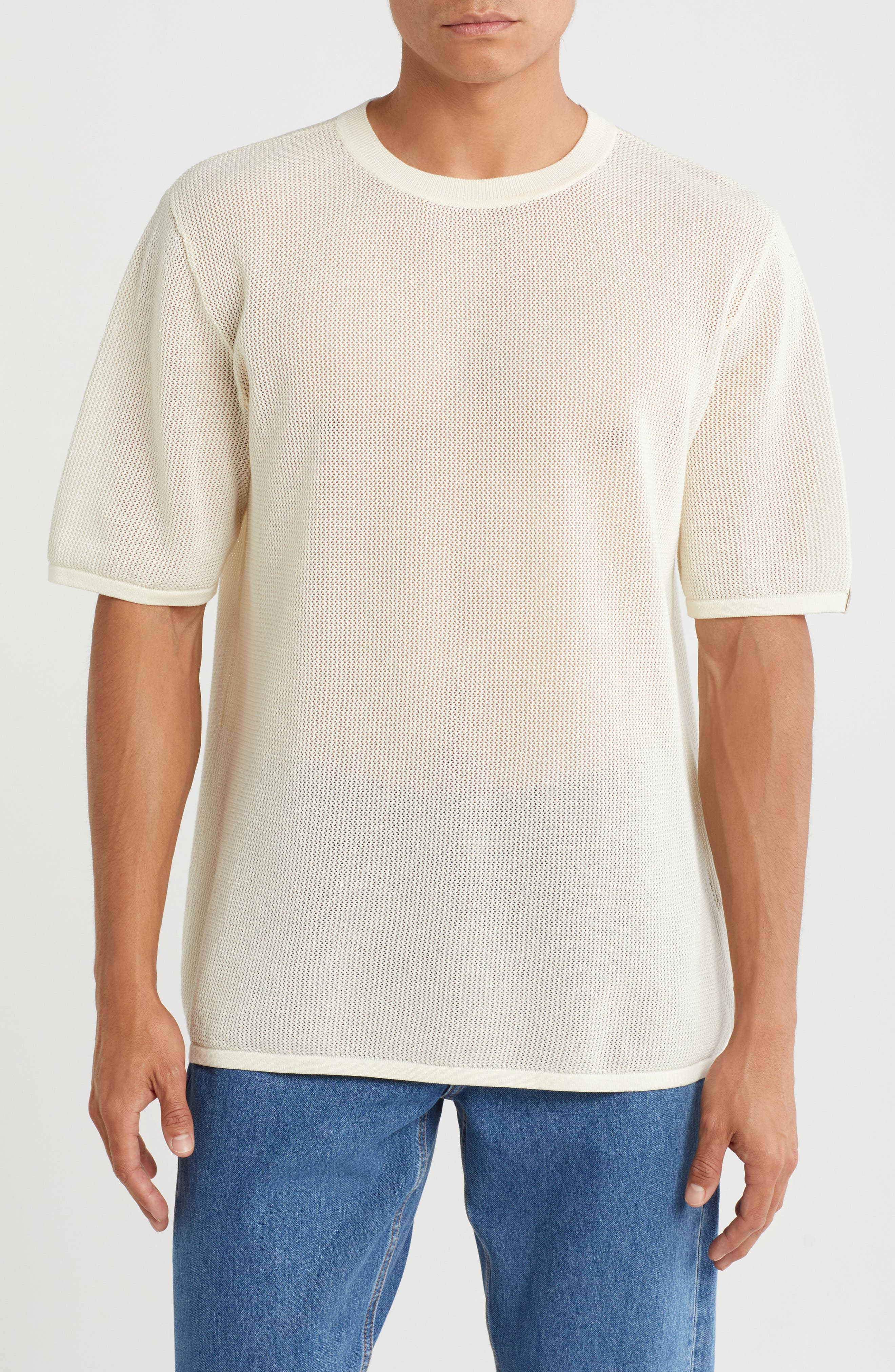 rag & bone Payton Cotton Crewneck Knit T-Shirt