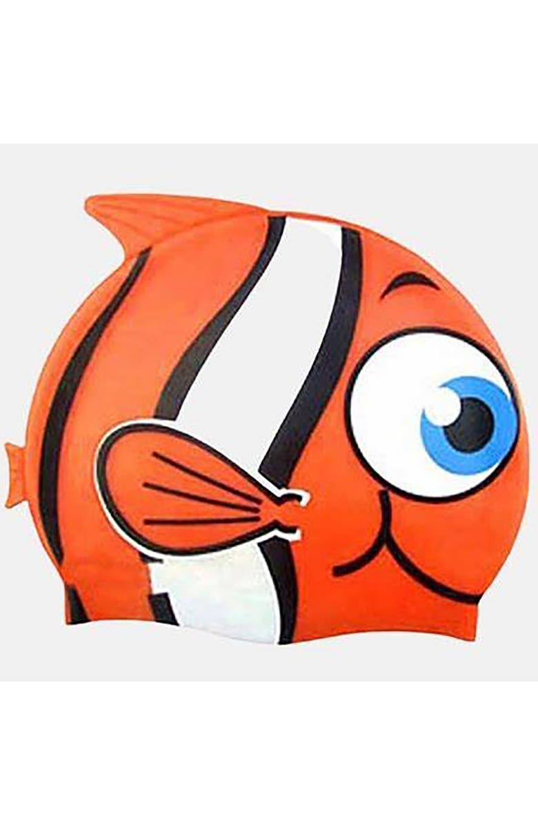 Hydro-Swim Lil' Buddy Swim Cap, Alternate, color, Multicolored