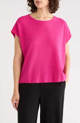 Boxy Organic Linen & Cotton Sweater