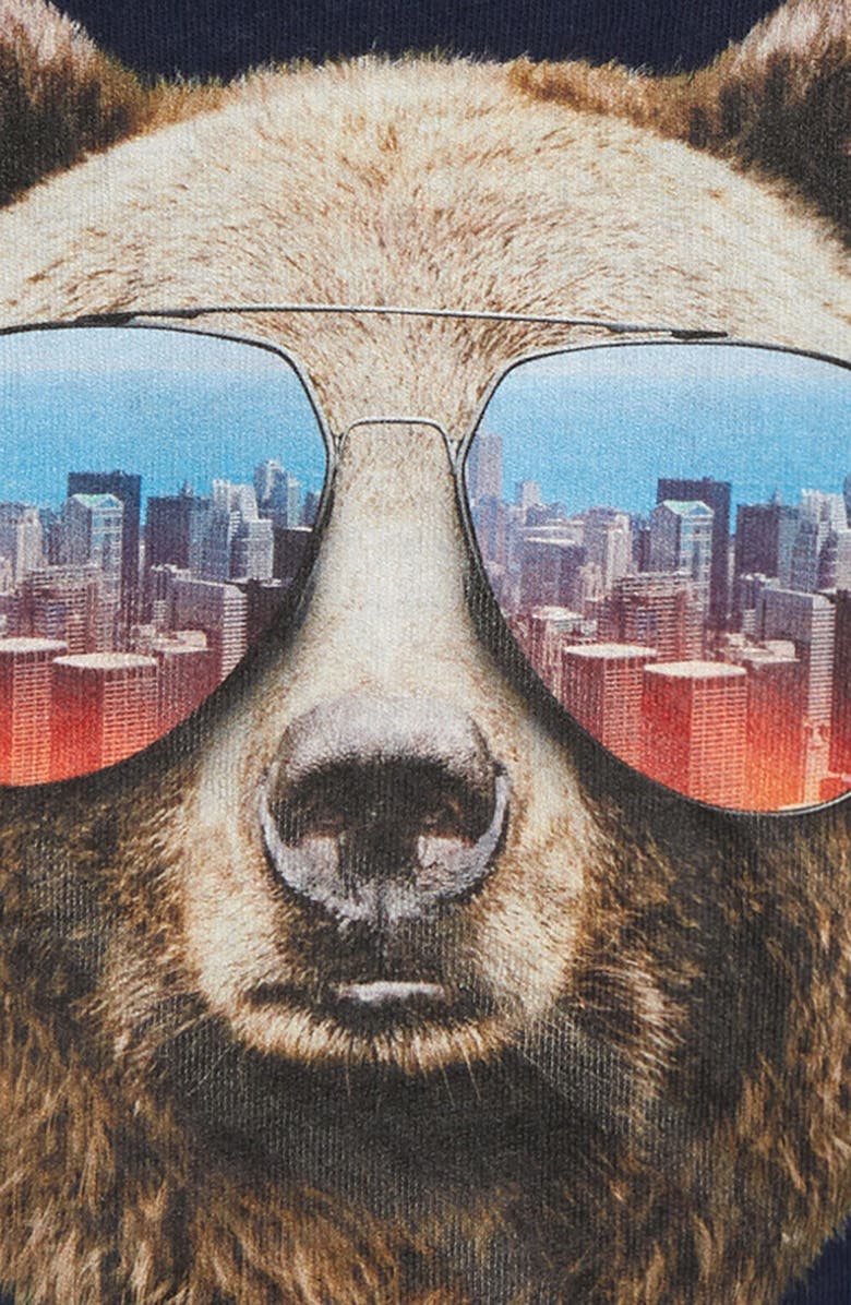 Kid Dangerous Grizzly Shades Graphic T-Shirt, Alternate, color, 